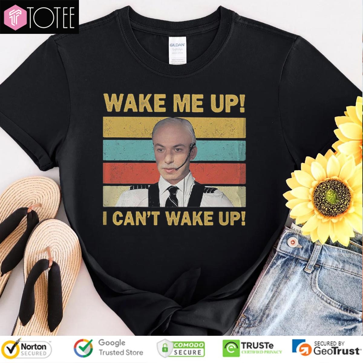 Nathan Fielder Wake Me Up I Cant Wake Up Vintage T-shirt