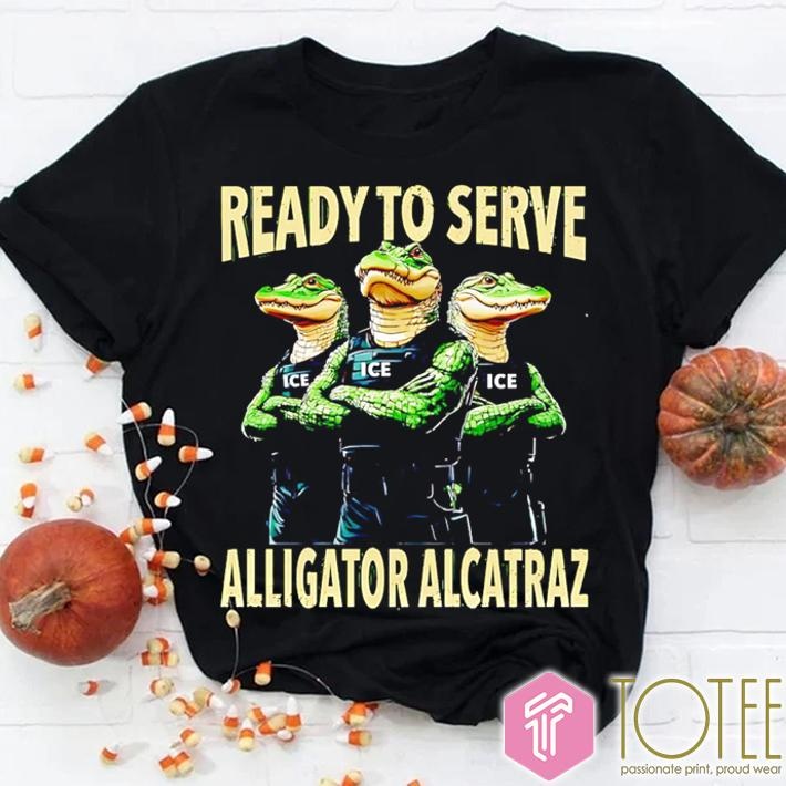 Ready To Serve Alligator Alcatraz Ice T-shirt