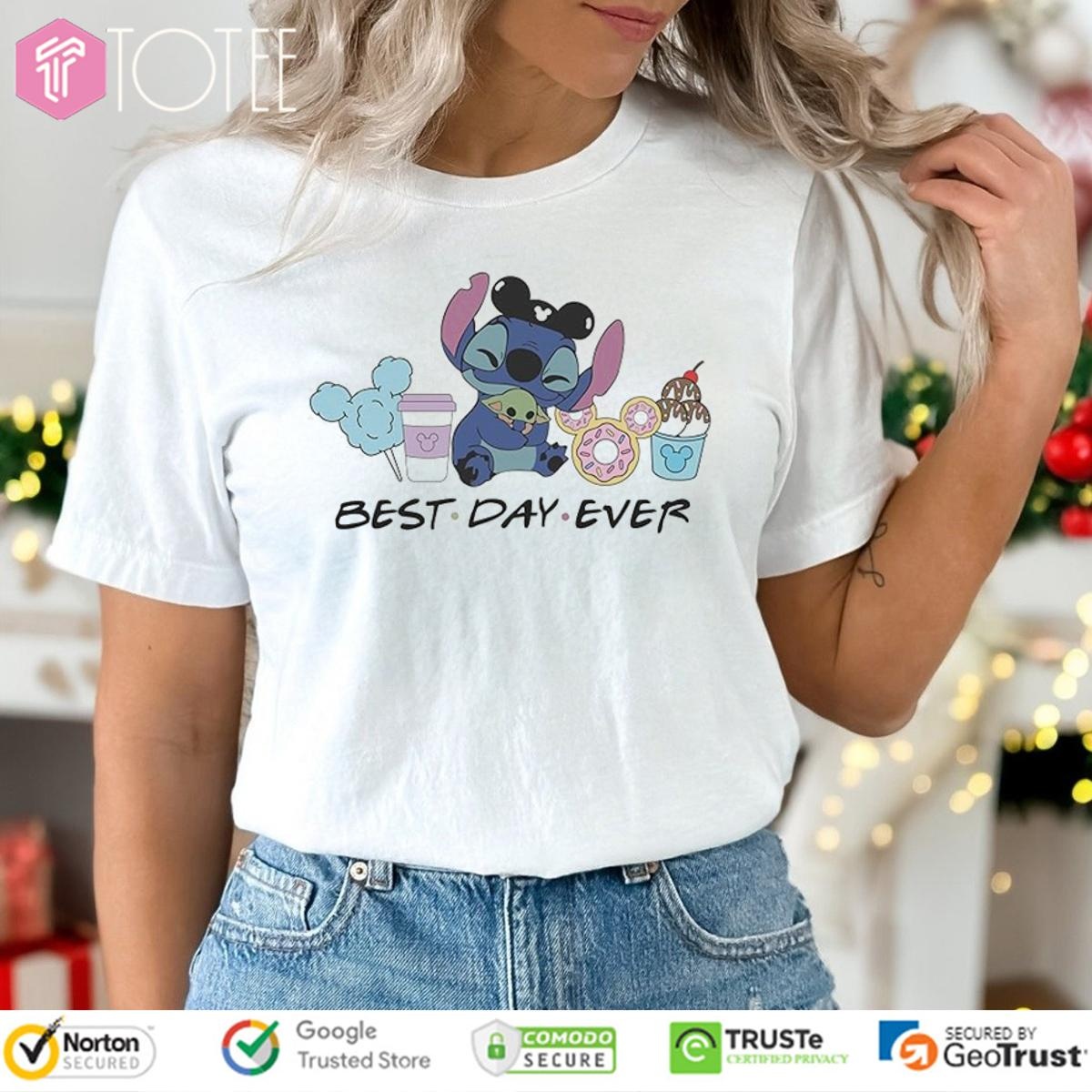 Stitch Best Day Ever Disney T-shirt