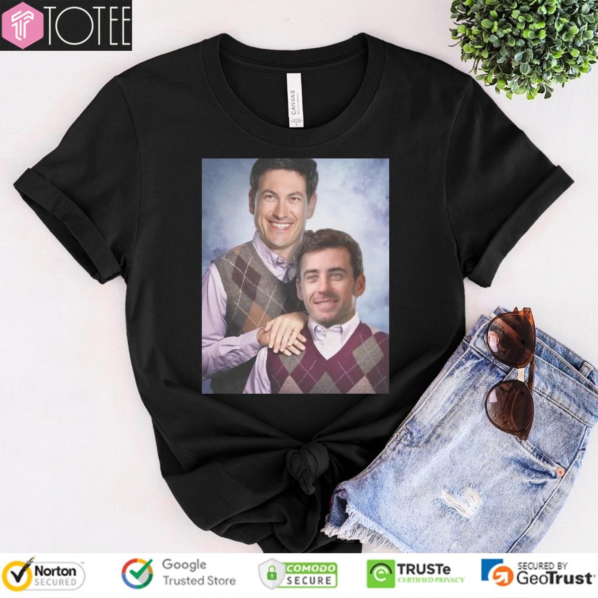 Joey Logano Ryan Blaney Parody Step Brothers T-shirt